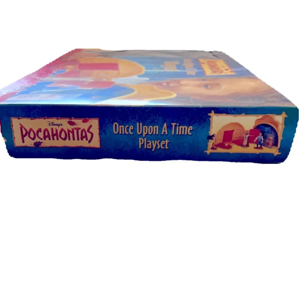Disney’s Pocahontas Once Upon A Time Play Set.  New in Box.